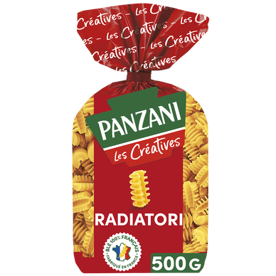 Pâtes RADIATIORI les Créatives blé Français PANZANI - 500g