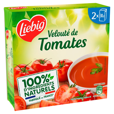 Soupe Pur'Soup velouté de tomates française LIEBIG 2x30cl
