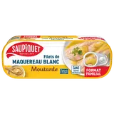 Filets de Maquereau Blanc à la Moutarde SAUPIQUET, 226g