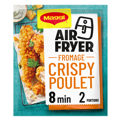 Crispy poulet fromage 9 minutes Air fryer MAGGI 2 portions 44g