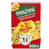 Pâtes tagliatelle cuisson rapide PANZANI, paquet de 500g