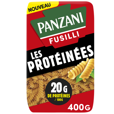 Fusilli protéinées PANZANI 400g