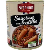 Saucisses aux lentilles STEPHAN Boîte de 840g