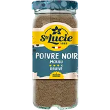 Poivre noir moulu saveurs préservées SAINTE LUCIE, 50g