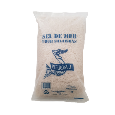 Gros sel de mer pour salaisons PERROSEL, 5kg