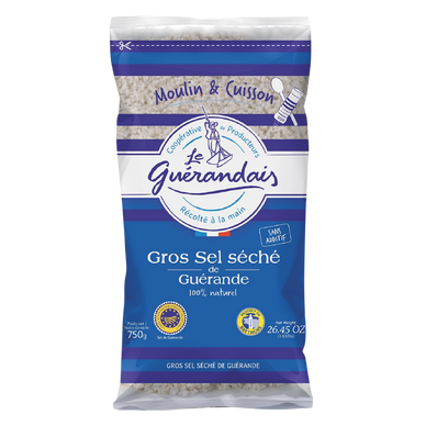 Gros sel sêché tradition LE GUERANDAIS sachet 750g   chet de 500g