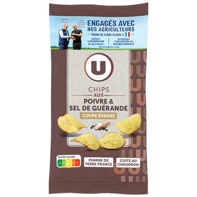 Chips chaudron aux poivre et sel de Guérande U 100g
