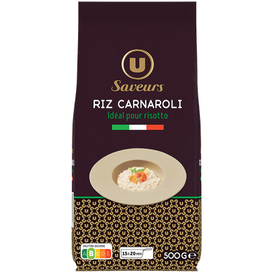 Riz Carnaroli U Saveurs 500G