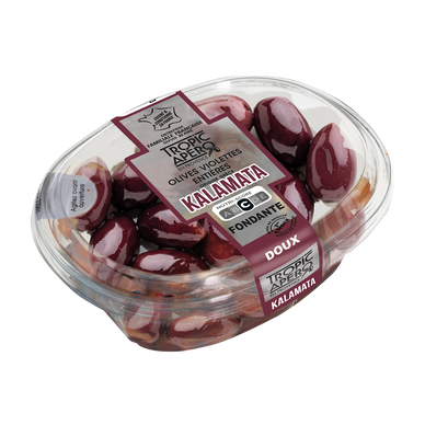 Olives violettes entières Kalamata, Tropic Apéro, 220g