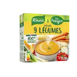 Velouté de 9 légumes KNORR & LA POTAGERE 2x30cl
