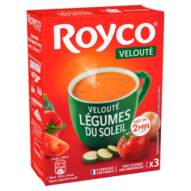 Royco Légumes du soleil 3 sachets 65g