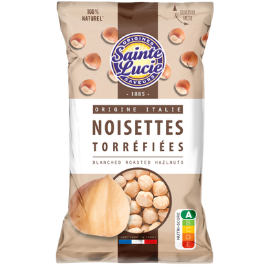Noisettes giffoni émondé torréfié SAINTE LUCIE