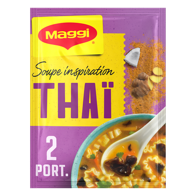 Soupe inspiration Thaï nouilles coco curry MAGGI 42g