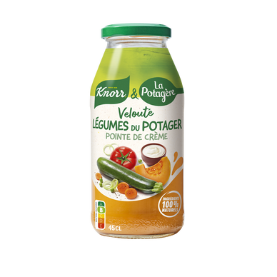 Velouté de 8 Légumes du potager pointe de crême KNORR&LA POTAGERE 45cl