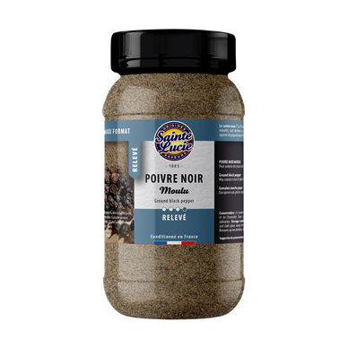 Poivre noir moulu "Saveurs Préservées"