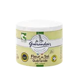 Fleur de sel IGP nature et progrès LE GUERANDAIS, boîte de 125g