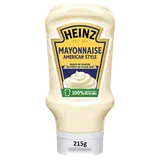 Mayonnaise HEINZ, flacon souple de 215g