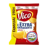 Chips extra craquantes nature VICO, 270g