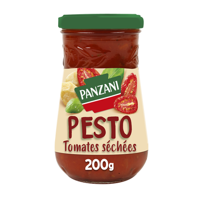 Sauce Pesto Tomates séchées d'Italie et Basilic PANZANI - 200g