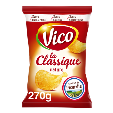 Chips la classique nature VICO, 270g
