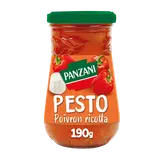 Sauce Pesto poivron ricotta et tomate d'Italie PANZANI - 190g