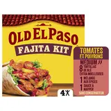 Kit fajitas tomates poivrons OLD EL PASO 500g