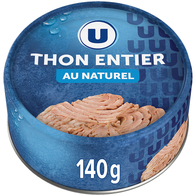 Thon listao au naturel pêché ligne  140g