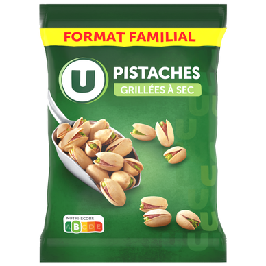 Pistaches grillées et salées  300g