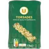 Pâtes torsade qualité supérieure  paquet de 1kg