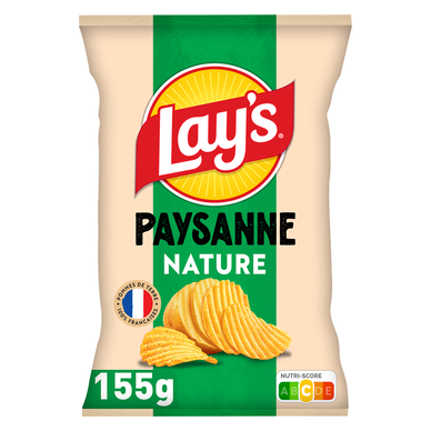 Chips Paysannes Saveur Nature - LAY'S - 155g