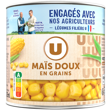 Maïs doux en grains - Boîte 285g
