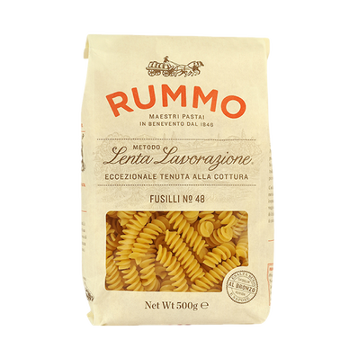 Pâtes Fusilli n°48 RUMMO, 500g