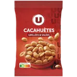 Cacahuètes grillées et salées U étui 250g