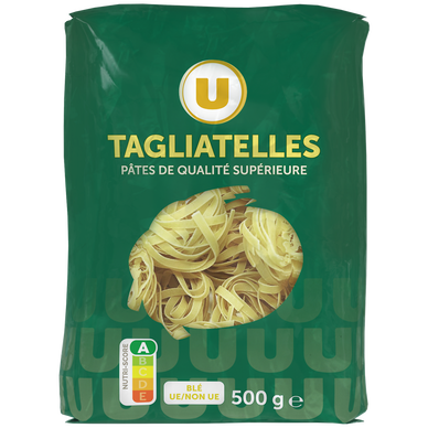 Pâtes Tagliatelles Nids qualité supérieure  sachet de 500g
