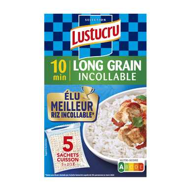 Riz 10 minutes LUSTUCRU 5x180g