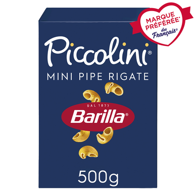 Pâtes Mini Pipe Rigate Piccolini BARILLA - 500g