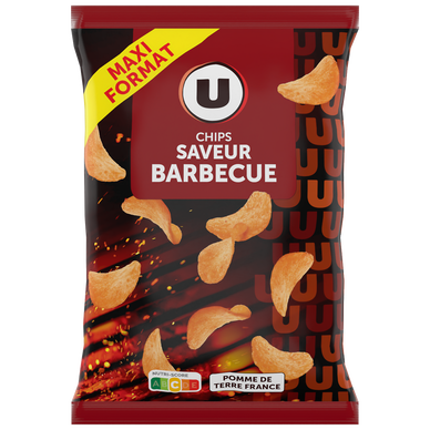 Chips saveur barbecue U 270g