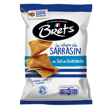Chips de sarrasin nature BRETS sachet 120g