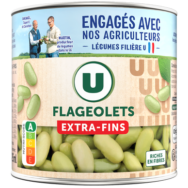 Flageolets verts extra-fins - Boîte 265g