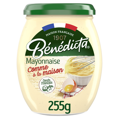 Mayonnaise comme à la maison BENEDICTA bocal 255g