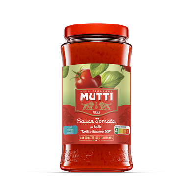 Sauce tomates et basilic MUTTI 400g