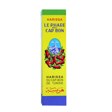 Harissa sauce piquante Tunisie PHARE DU CAP BON, tube de 140g