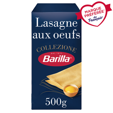 Pâtes à Lasagnes aux oeufs Collezione BARILLA - 500g