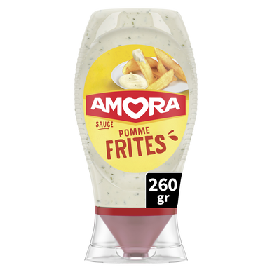 Sauce pommes frites AMORA -  flacon souple de260g