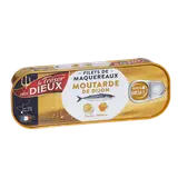 Filets de maquereaux sauce moutarde LES DIEUX, 169g