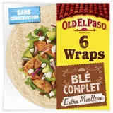 Wraps de blé complet x6 OLD EL PASO 350g