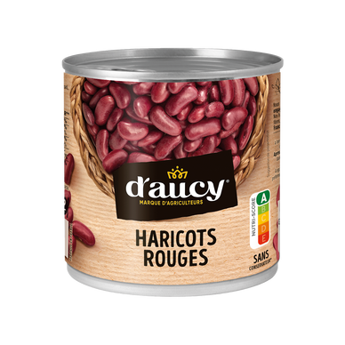 Haricots rouges D'AUCY - Bocal 250g