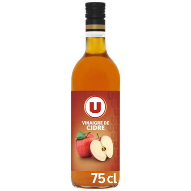 Vinaigre de vin rouge aromatisé à l'échalote 6°  bouteille en verrede75cl