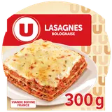 Plat cuisiné Lasagnes à la bolognaise barquette micro-ondable, 300g