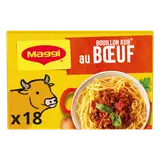 Bouillon cube boeuf MAGGI, boite de 18 cubes, 180g